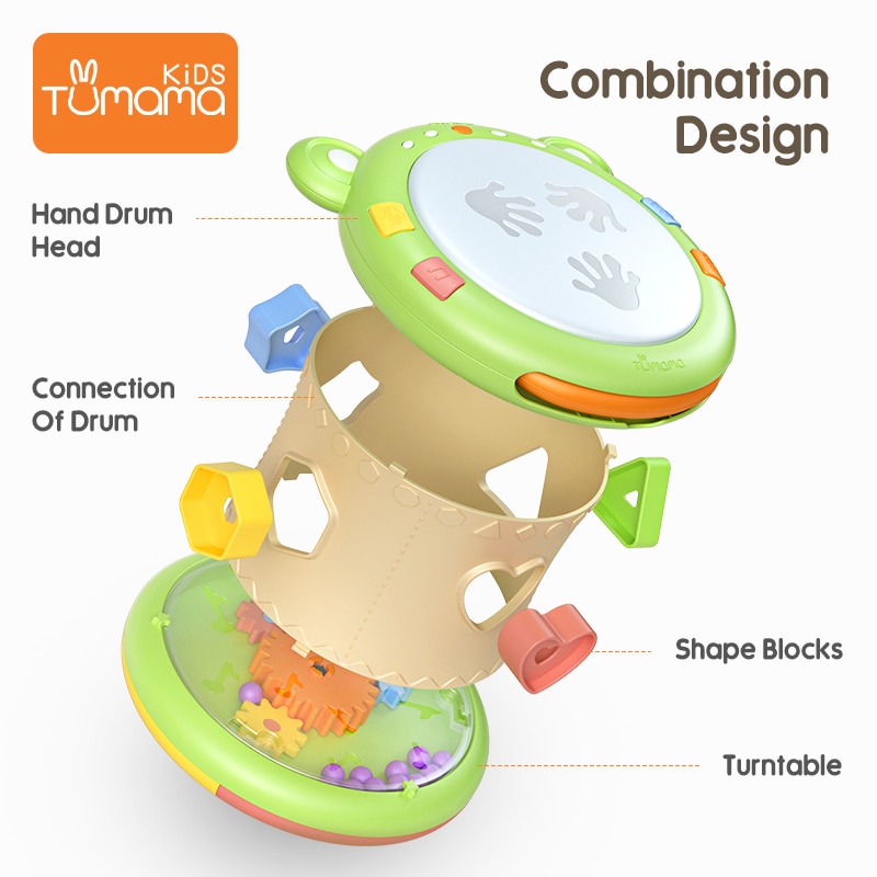 Baby Drum Educational Musical Instrument